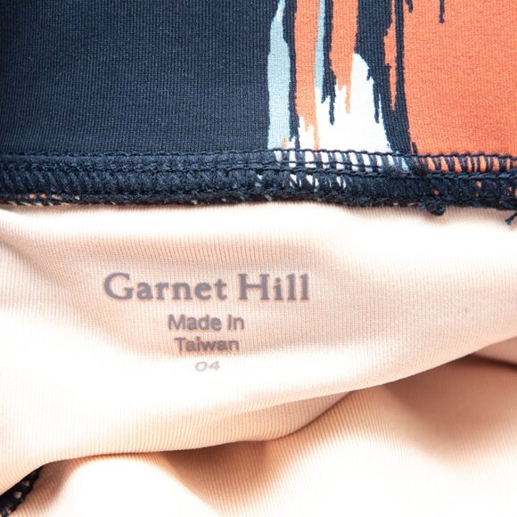 Garnet Hill Tankini Set Bathing Suit 2 Piece Swimwear Racerback Top Blue 4 New - Picture 7 of 11